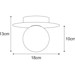 Sklep Kaja Wyjątkowa lampa sufitowa do pokoju dziecka K-5442 z serii ROBIN