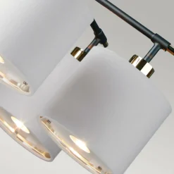 Fashion Wyjątkowa lampa wisząca, biała BALANCE5-BKPN z serii BALANCE Żyrandole Nowoczesne