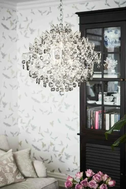 Best Sale Wyjątkowy żyrandol z kolorowymi kryształami 107416 | Kaja Oświetlenie Żyrandole Nowoczesne