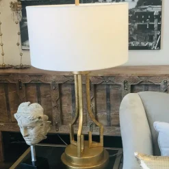 Sklep Kaja Wymyślna lampa nocna z abażurem GN-LEMURIA-TL z serii LEMURIA