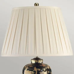 Sklep Kaja Wymyślna lampa stołowa z abażurem BLACKBIRDS-TL z serii BLACK BIRDS