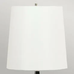 Sklep Kaja Wysoka, czarno-biała lampa podłogowa ASCENT-FL-BLK-W z serii ASCENT