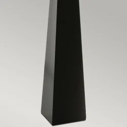 Sklep Kaja Wysoka, czarno-biała lampa podłogowa ASCENT-FL-BLK-W z serii ASCENT