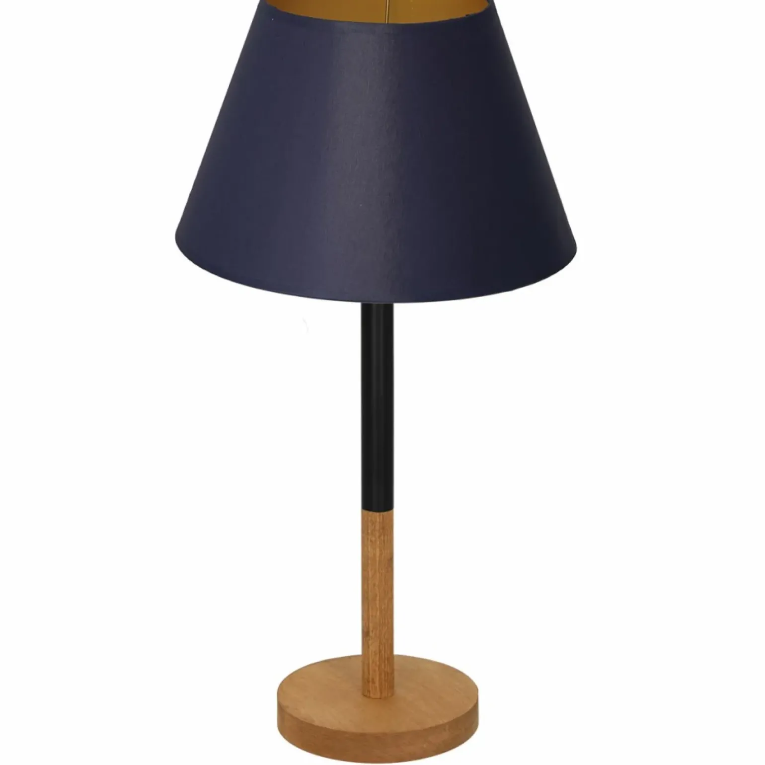 Sklep Kaja Wysoka, granatowo-złota lampka stołowa LX 3758 z serii TABLE LAMPS