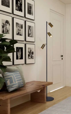 Sklep Kaja Wysoka lampa stojąca z regulowanymi tubami K-4905 ALTER | Kaja