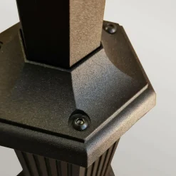 Sklep Kaja Wysoka lampa zewnętrzna, ogrodowa CP6-BLACK z serii CHAPEL