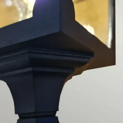 Sklep Kaja Wysoka lampa zewnętrzna, ogrodowa CP6-BLACK z serii CHAPEL