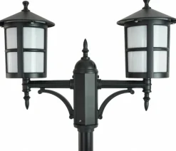 Sklep Kaja Wysoka latarnia, podwójna lampa ogrodowa OGMWN 2 TD z serii CORDOBA | Kaja Oświe