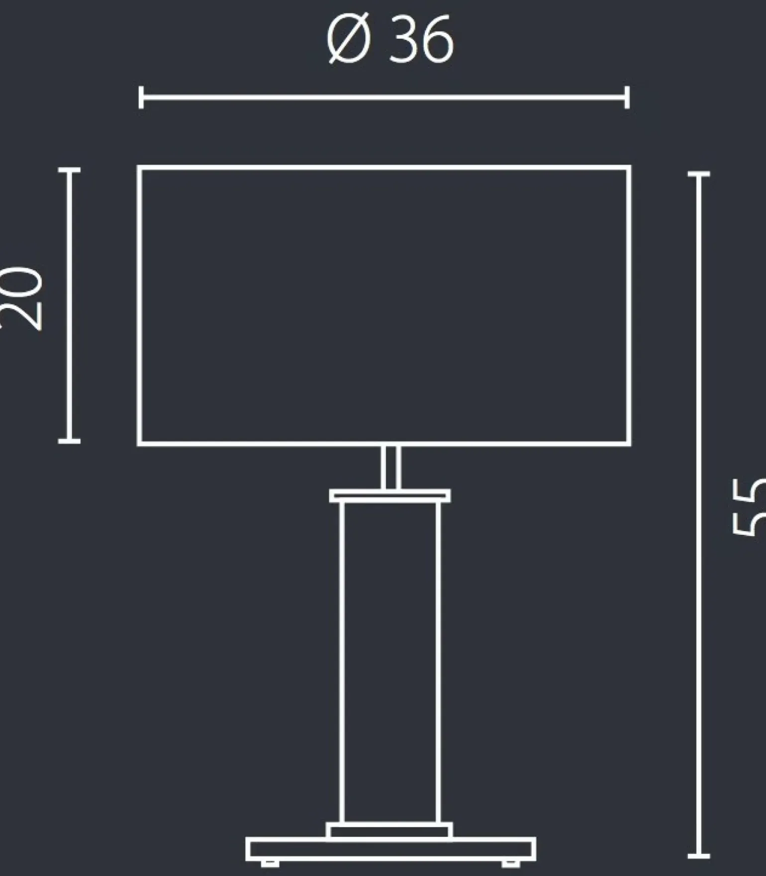 Sklep Kaja Wysoka, metaliczna lampa stołowa do salonu 67548 NODO | Kaja