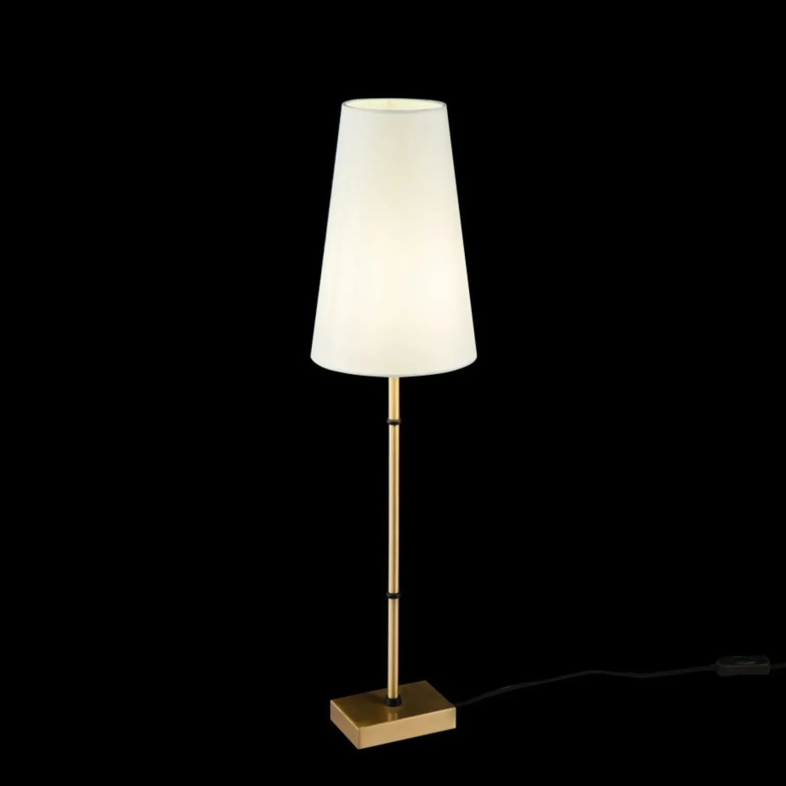 Sklep Kaja Wysoka, smukła lampa stołowa H001TL-01BS ZARAGOZA | Kaja Oświetlenie