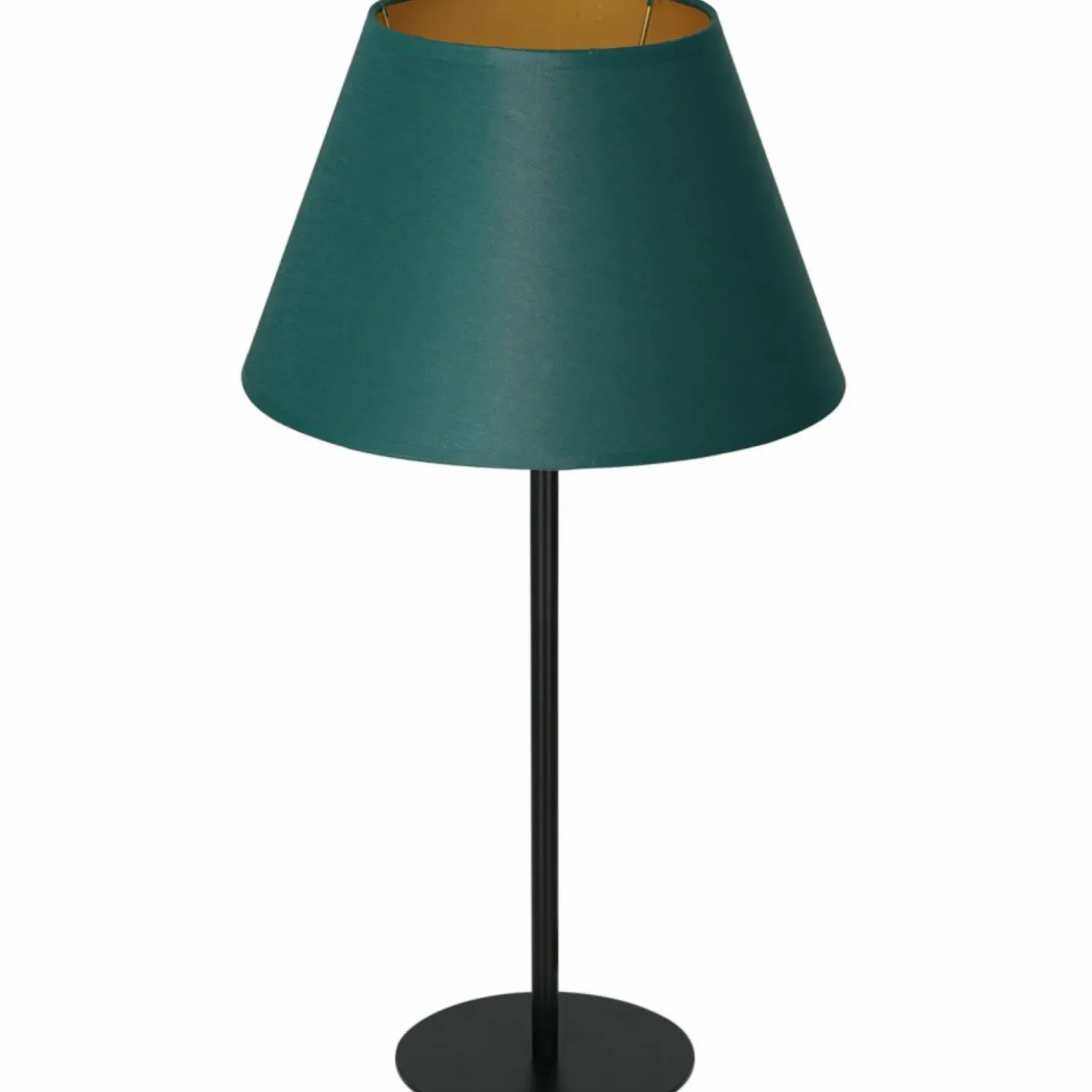 Sklep Kaja Wysoka, zielono-złota lampka stołowa LX 3560 z serii ARDEN | Kaja