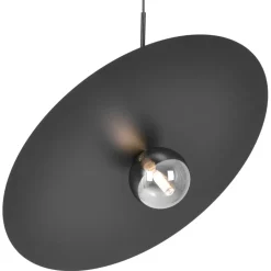 Clearance Wyszukana lampa wisząca, grafitowy klosz K-5383 z serii FERMI Żyrandole Nowoczesne