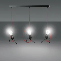 Sale Wyszukana lampa wisząca z mi przewodami 537/3 | Kaja Żyrandole Nowoczesne