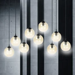 Shop Wyszukana lampa wisząca z regulacją wysokości 713/9 | Kaja Oświetlenie Żyrandole Nowoczesne