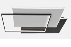 Sklep Kaja Wyszukany plafon, ozdobne, ledowe prostokątyK-8194 z serii LAGOS | Kaja Oświet