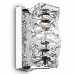Sklep Kaja Wytworny kinkiet ścienny, kryształowy MOD124WL-L6CH3K z serii COIL