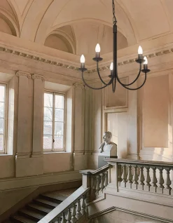 Sklep Kaja Żyrandol - świecznik z regulowaną wysokością K-4971 | Kaja Oświetlenie