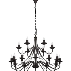 Sklep Kaja Żyrandol duży z regulowaną długością 397S1 18-PŁ RÓŻA | Kaja