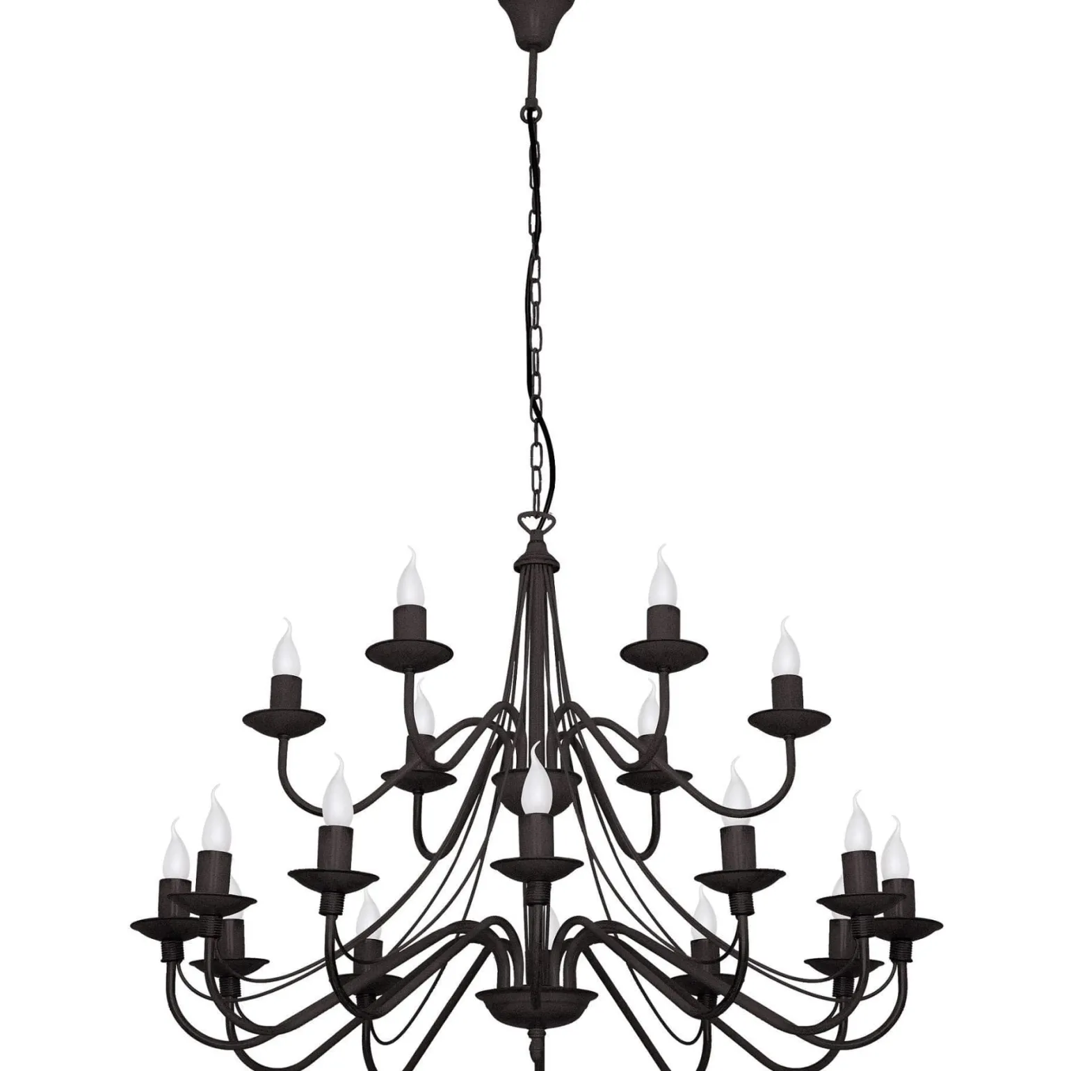 Sklep Kaja Żyrandol duży z regulowaną długością 397S1 18-PŁ RÓŻA | Kaja