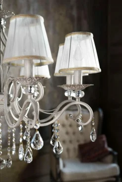 Sklep Kaja Żyrandol glamour do salonu ARM247-08-G GRACE | Kaja Oświetlenie