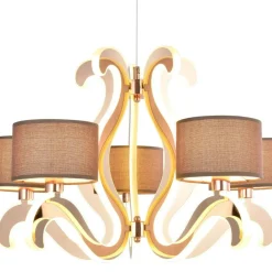 Sklep Kaja Żyrandol glamour LED w ramionach 35-33918 AMBROSIA | Kaja Oświetlenie