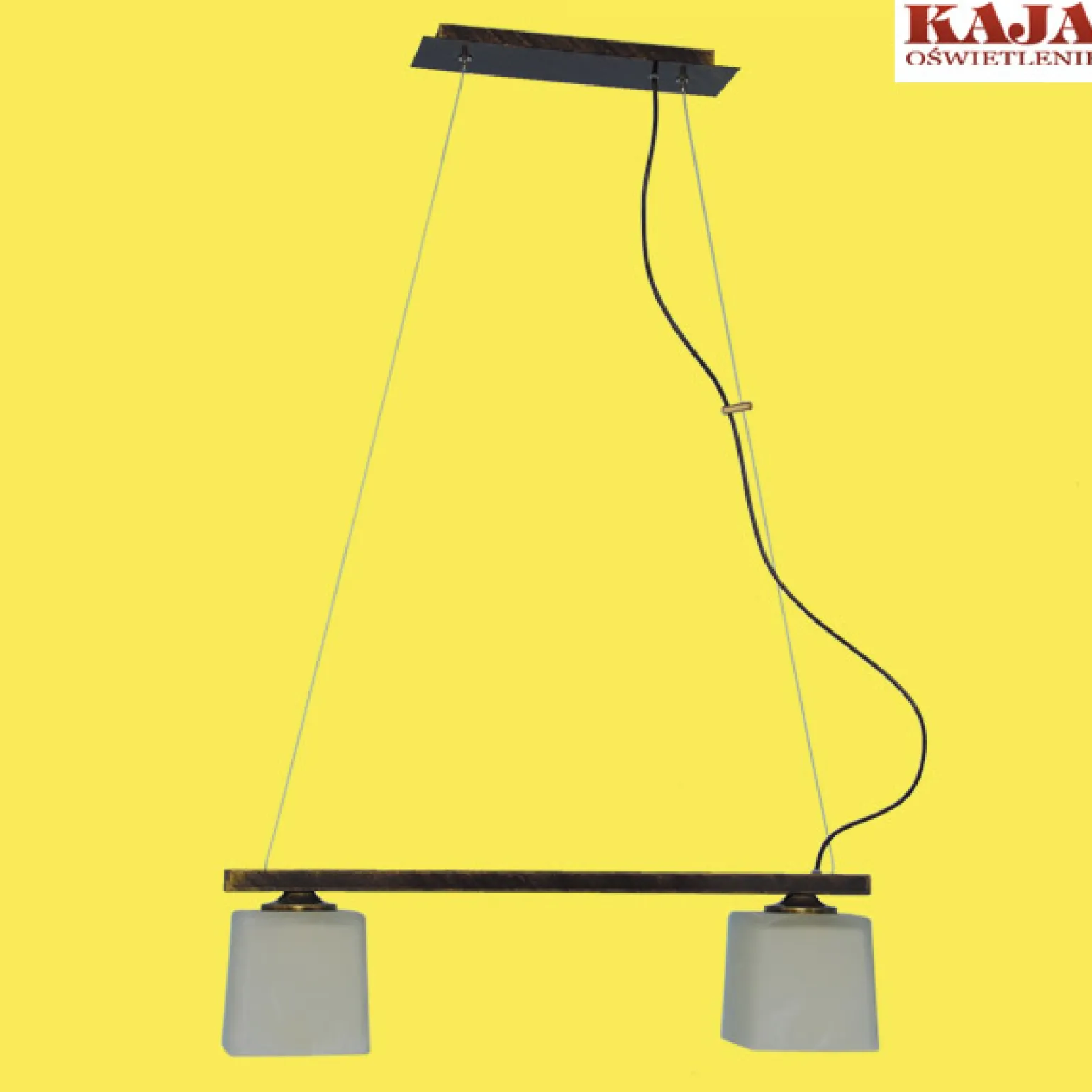 Sklep Kaja Żyrandol K-1391 - brąz, złoty