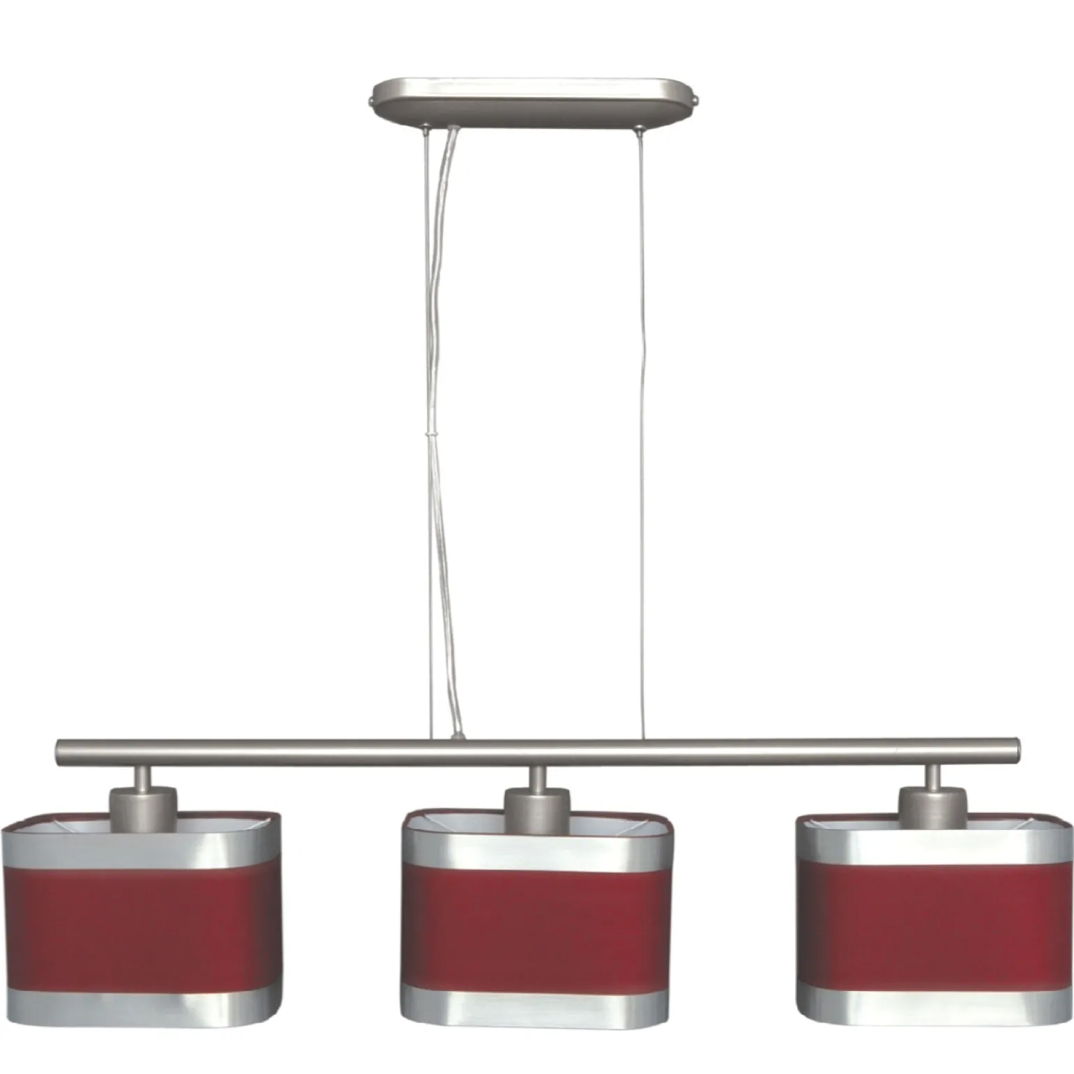 Sklep Kaja Żyrandol K-2162 z serii SELENE - satyna, czerwony