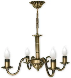 Sklep Kaja Żyrandol kandelabr bez kloszy, do salonu O1004/W4 PRIMA | Kaja