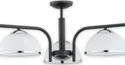 Sklep Kaja Żyrandol mix klasyki z nowoczesnością O2923 W3 CZA + CH | Kaja