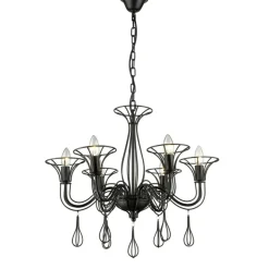 Sklep Kaja Żyrandol nowoczesny świecznik LP-6756/6P TARRAGONA | Kaja Oświetlenie