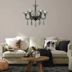 Sklep Kaja Żyrandol nowoczesny świecznik LP-6756/6P TARRAGONA | Kaja Oświetlenie