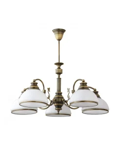 Sklep Kaja Żyrandol stylizowany na stare złoto JUP 624 ZEUS | Kaja Oświetlenie