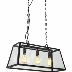 Best Żyrandol typu skrzynka, nad stół MD-102621-3-B LAVERNO | Kaja Żyrandole Nowoczesne