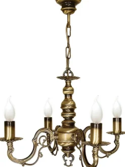 Sklep Kaja Żyrandol w kolorze antycznego złota O1314/W4 ANTARES | Kaja