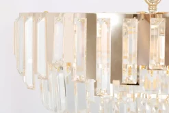 Store Żyrandol w kolorze złota, do salonu K-8175 | Kaja Oświetlenie Żyrandole Nowoczesne