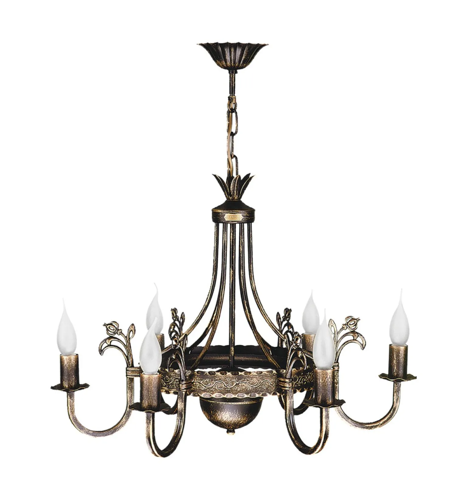 Sklep Kaja Żyrandol w stylu pałacowym, kolor patyny JUP 224 KORONA | Kaja