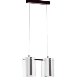 Sale Żyrandol z 2 podwójnymi kloszami AL 17022 DELTA | Kaja Oświetlenie Żyrandole Nowoczesne