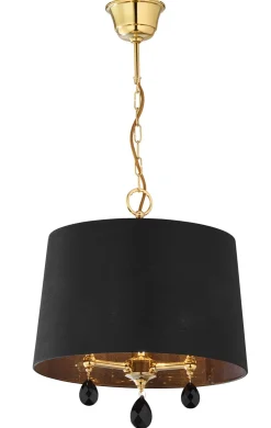 Sklep Kaja Żyrandol z abażurem i kryształkami JUP 1793 EGIDA | Kaja Oświetlenie