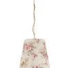 Sklep Kaja Żyrandol z abażurem w kwiaty, do sypialni JUP 1282 SARA | Kaja