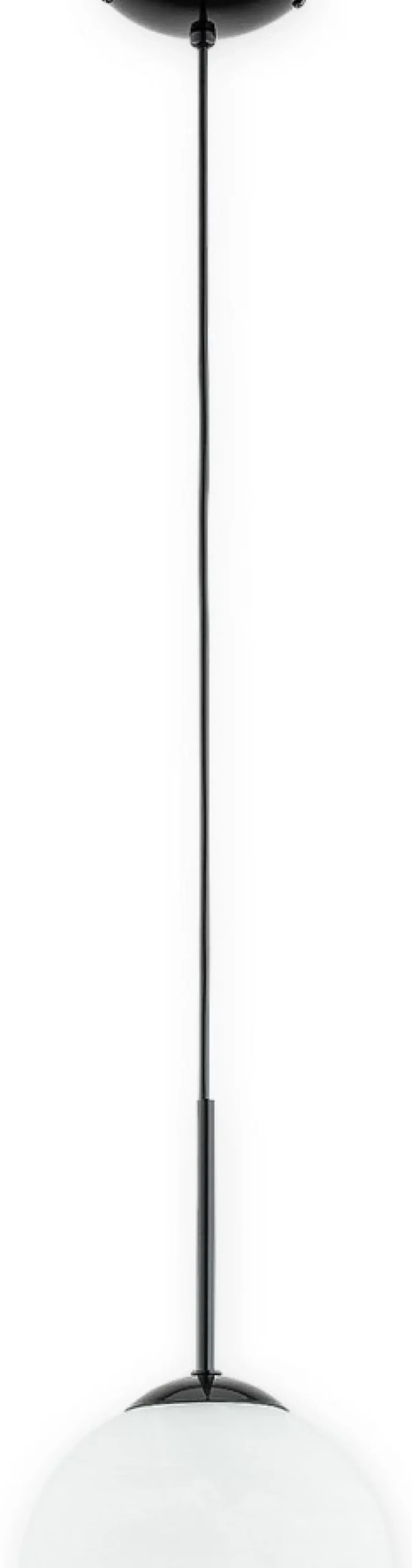 Sklep Kaja Żyrandol z czarną połyskującą podsufitką O3131 W1 CZA | Kaja