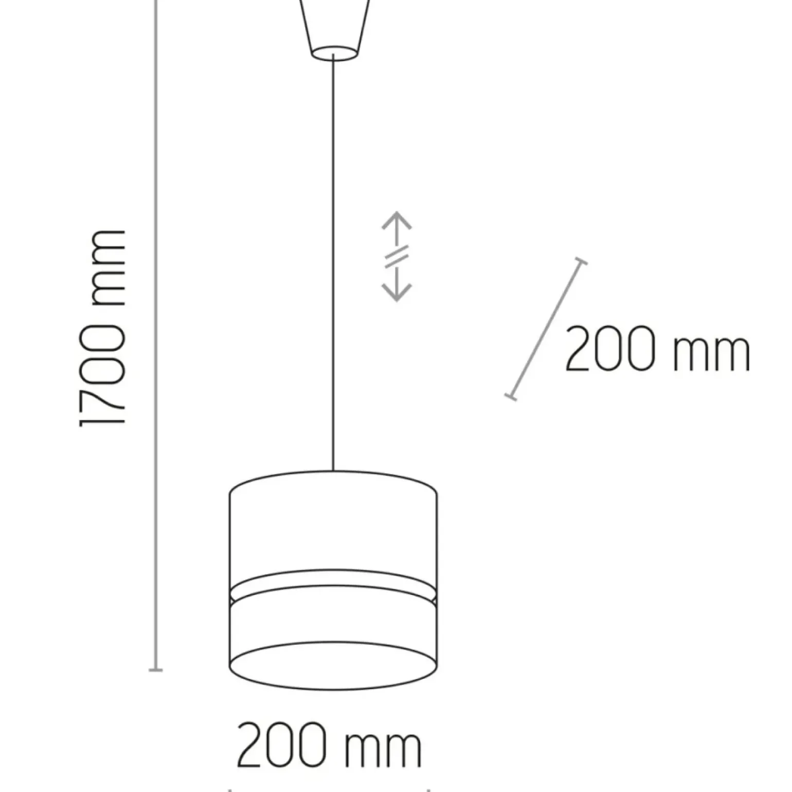Hot Żyrandol z czarno-słomkowym abażurem TK 6544 PAGLIA | Kaja Oświetlenie Żyrandole Nowoczesne