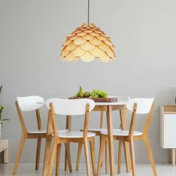 Hot Żyrandol z dekoracyjnym abażurem LP-101335/1P L BURGO | Kaja Żyrandole Nowoczesne