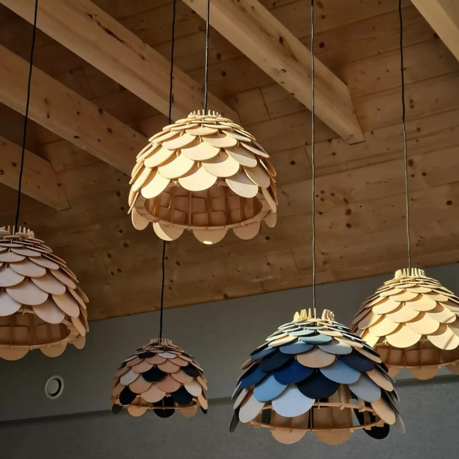 Hot Żyrandol z dekoracyjnym abażurem LP-101335/1P L BURGO | Kaja Żyrandole Nowoczesne