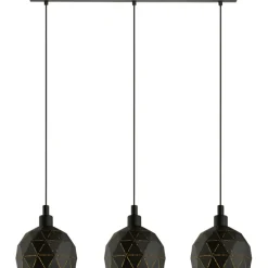 New Żyrandol z dekoracyjnymi kloszami 97846 ROCCAFORTE | Kaja Oświetlenie Żyrandole Nowoczesne