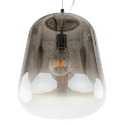 New Żyrandol z dużym kloszem na zwisie MD-1712-4 LANILA | Kaja Oświetlenie Żyrandole Nowoczesne