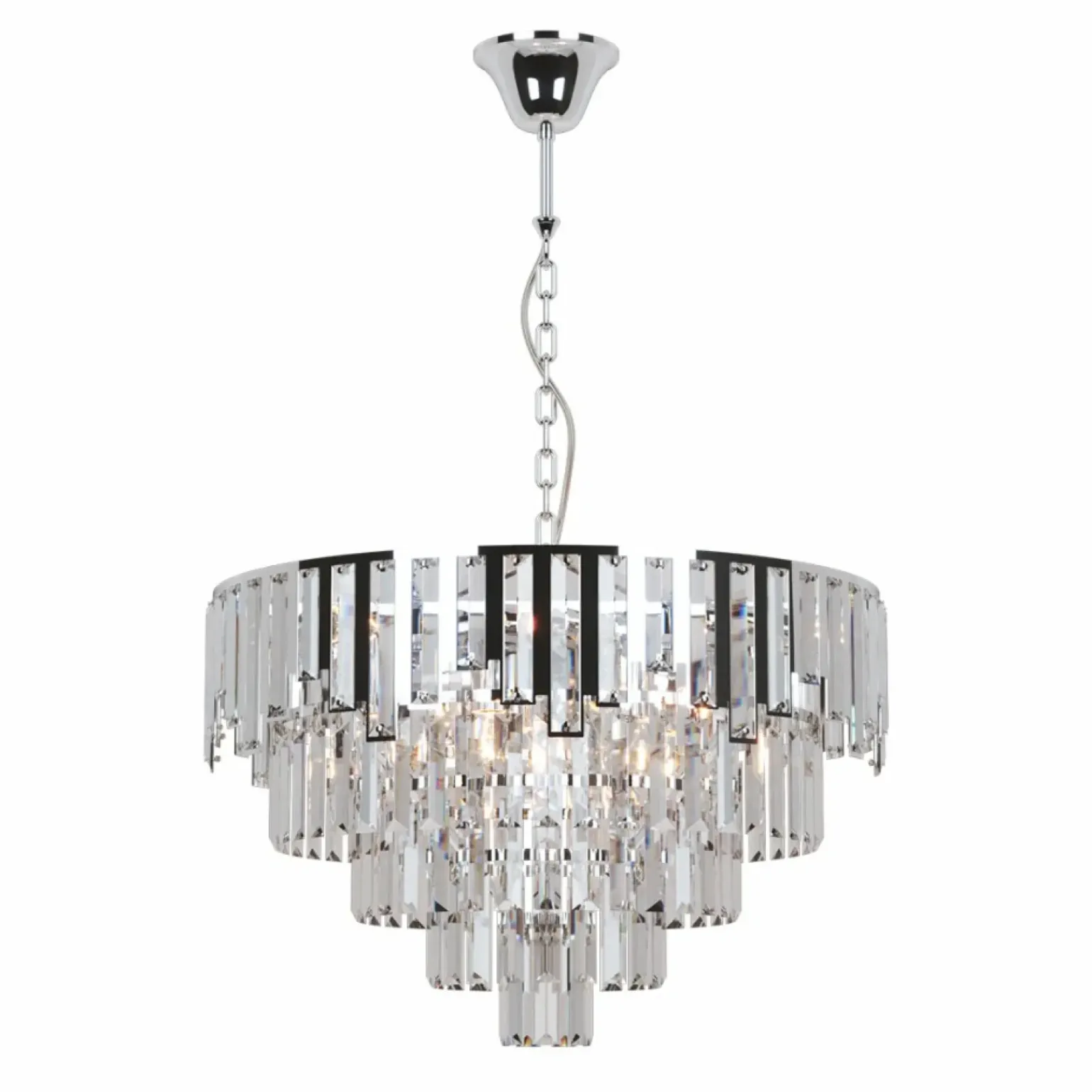 Online Żyrandol z kryształami, w m kolorze K-8177 | Kaja Oświetlenie Żyrandole Nowoczesne