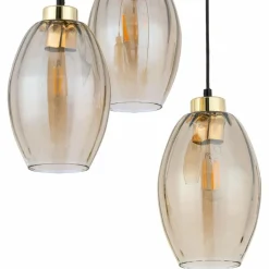 Hot Żyrandol z ozdobnymi kloszami na zwisach TK 4634 SEBO | Kaja Żyrandole Nowoczesne