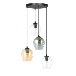 Cheap Żyrandol z różnorodnymi kloszami 682/4PREM ISTAR PREMIUM | Kaja Żyrandole Nowoczesne