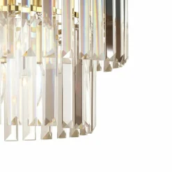 Hot Żyrandol z wiszącymi kryształami LP-2910/5P AGD VETRO | Kaja Żyrandole Nowoczesne