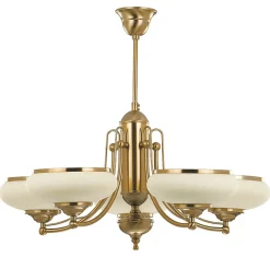 Sklep Kaja Zdobiona lampa sufitowa z odwróconymi kloszami AL 10905 | Kaja